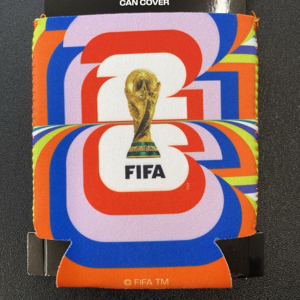 FIFA World Cup 2026 Exclusive Limited Edition Can Cover Koozie Soccer